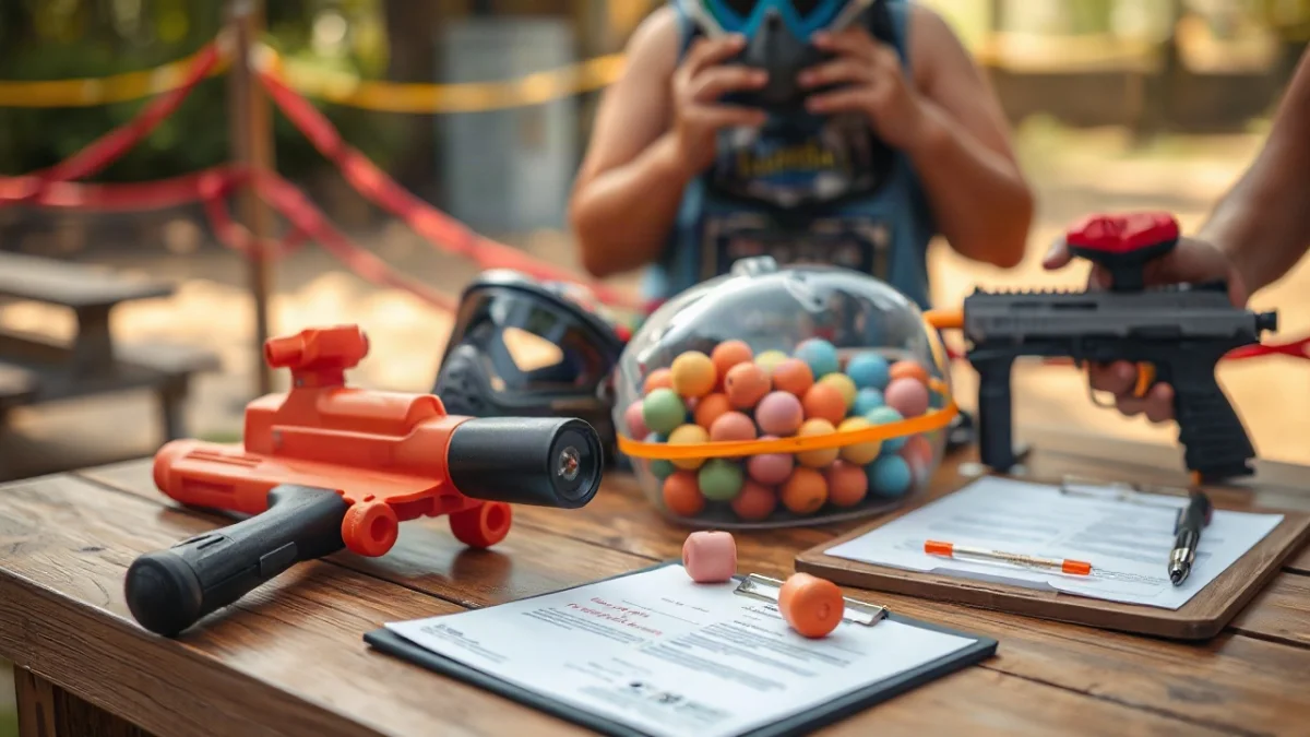 Od ilu lat paintball dla dzieci na urodziny?